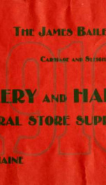 Illustrated and descriptive catalog of saddlery, carriage and sleigh trimmings, general store supplies_cover