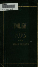 Twilight hours : a legacy of verse_cover