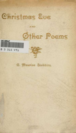 Christmas eve, and other poems_cover