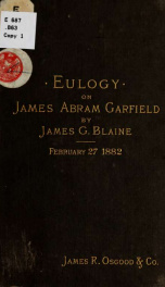 Eulogy on James Abram Garfield 1_cover