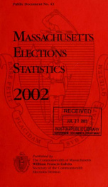 Massachusetts election statistics_cover