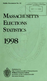 Massachusetts election statistics_cover