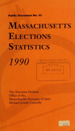 Massachusetts election statistics_cover