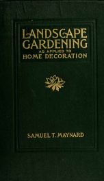 Landscape gardening as applied to home decoration_cover