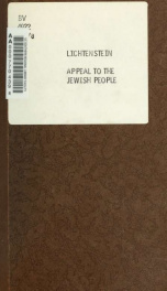 An appeal to the Jewish people_cover