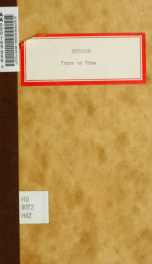 Yours or mine. An essay, to show the true basis of property, and the causes of its unequal distribution_cover