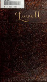 The early poems of James Russell Lowell_cover