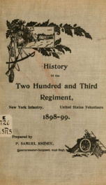 History of the Two Hundred and Third Regiment, New York Infantry Volunteers_cover