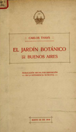 El Jardín botánico de Buenos Aires_cover