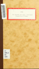 The present and long-continued stagnation of trade : its causes, effects, and cure, being a sequel to An inquiry into the commercial position of Great Britain_cover