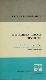 The Kerner report revisited; final report and background papers_cover