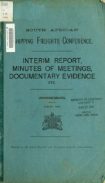 Interim report, minutes of meetings, documentary evidence, etc_cover