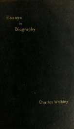 Essays in biography_cover