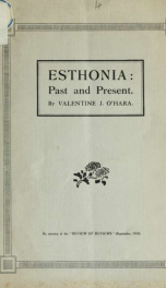 Esthonia past and present_cover