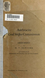 Anthracite coal strike commission_cover