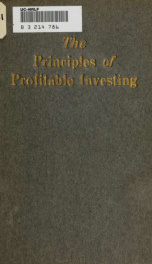 The principles of profitable investing_cover