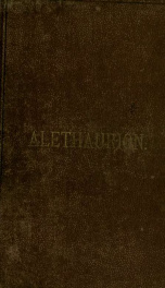 Alethaurion : short papers for the people_cover