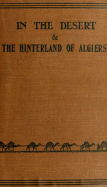 In the desert, the hinterland of Algiers_cover