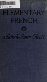 Elementary French; the essentials of French grammar_cover