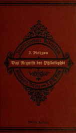 Das Acquisit der Philosophie und Briefe über Logik : speziell demokratisch-proletarische Logik_cover