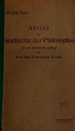 Abriss der Geschichte der Philosophie_cover