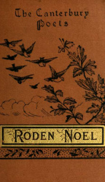 Poems of the Hon. Roden Noel. A selection_cover