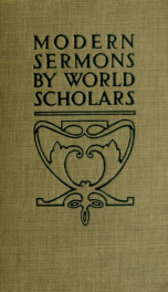 Modern sermons by world scholars 8_cover