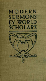 Modern sermons by world scholars 9_cover