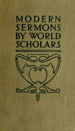 Modern sermons by world scholars 10_cover