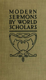 Modern sermons by world scholars 1_cover