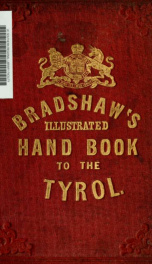 Bradshaw's notes for travellers in Tyrol and Vorarlberg_cover