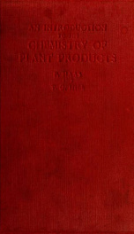 An introduction to the chemistry of plant products_cover