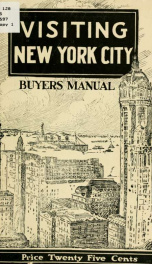 Visiting New York city: buyers manual_cover