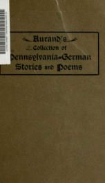 Aurand's collection of Pennsylvania German stories and poems_cover