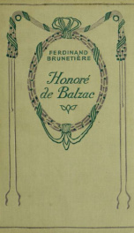 Honoré de Balzac, 1799-1850_cover