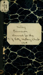 Excursion planned for the City history club of New York.._cover