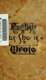 English as she is wrote_cover