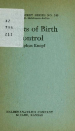 Aspects of birth control_cover