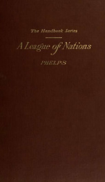 Selected articles on a league of nations_cover