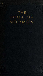 The Book of Mormon : an account written by the hand of Mormon upon plates taken from the plates of Nephi_cover