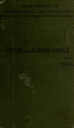 A handbook of Greek and Roman coins_cover
