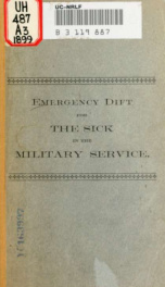 Emergency diet for the sick in the military service_cover