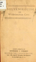 Souvenir guide of Washington City_cover