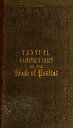 A textual commentary on the book of Psalms_cover