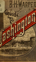 B.H. Warner's popular guide book for Washington city .._cover