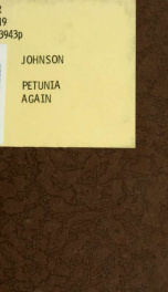 Petunia again; sketches_cover