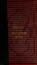 Essays by the pupils at the College of the Deaf and Dumb, Rugby, Warwickshire_cover