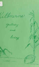 Kilbourne : yesterday and today, 1870-1970_cover