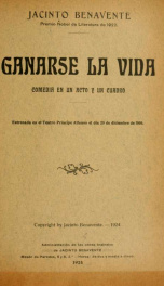 Ganarse la vida : comedia en un acto y un cuadro_cover