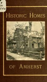 Historic homes of Amherst_cover